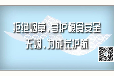 午夜H操骚bH肉文拒绝烟草，守护粮食安全